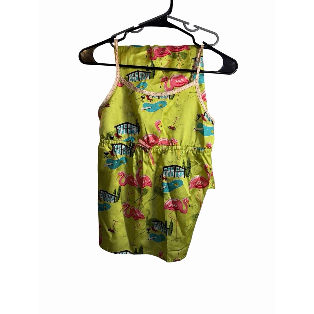 nick & nora sleepwear girls pajamas size large 10 12